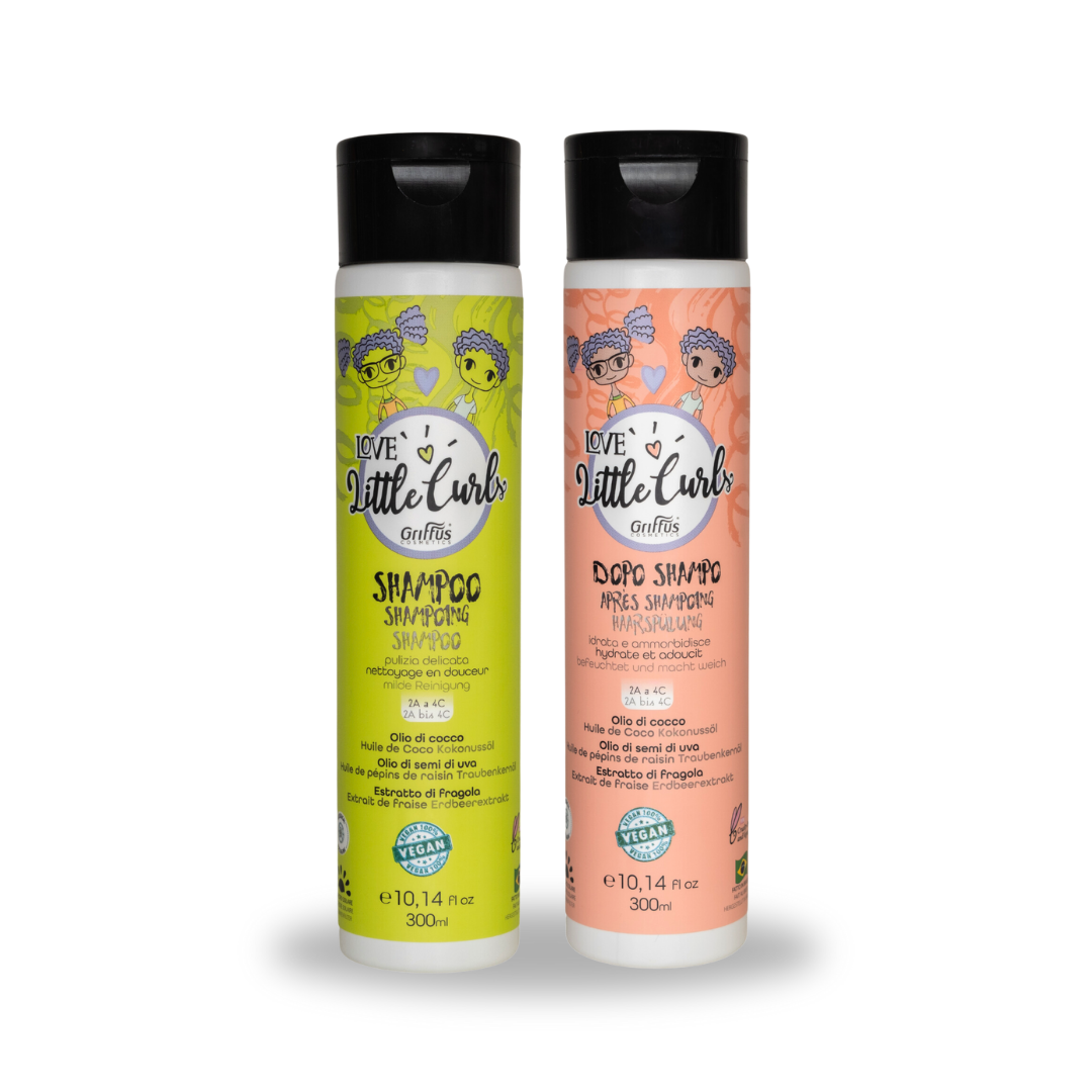Kit Love Little Curls Griffus avec Shampooing 300ml + Après-shampooing 300ml