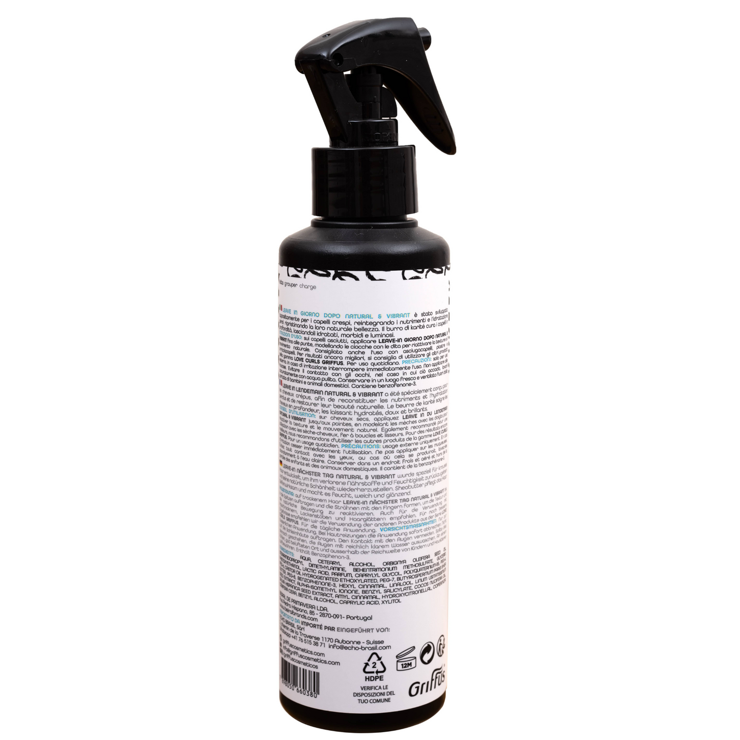 Griffus Love Curls Natural & Vibrant Leave In du lendemain 240 ML 4ABC
