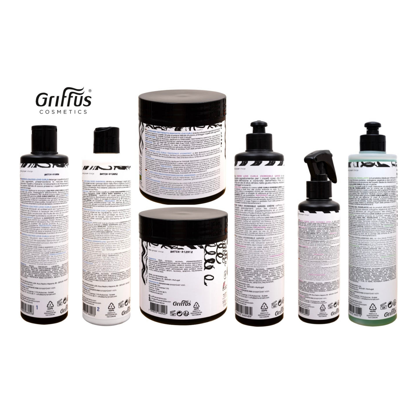 Griffus Love Curls Kit pour routine complète 420 2ABC