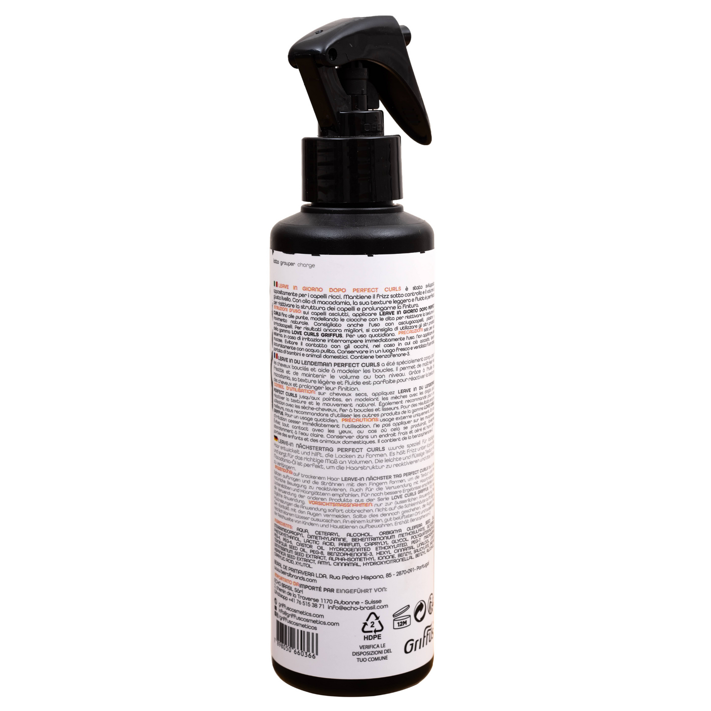 Griffus Love Curls Perfect Curls Leave In du Lendemain 240 ML 3ABC